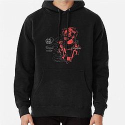 Corpse Husband Hoodies - Corpse Husband Design - I will incite chaos  Pullover Hoodie RB2112