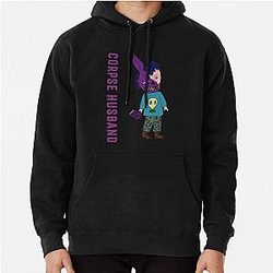 Corpse Husband Hoodies - Corpse Husband Comic 2020 Pullover Hoodie RB2112