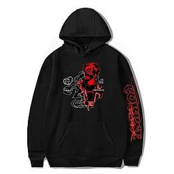 Corpse Husband Hoodies - Corpse Husband Signature Printed Pullover Hoodie