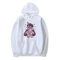 Corpse Husband Hoodies - Corpse Husband Bunny Pullover Hoodie