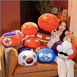 10-50cm Countryball Keychain Country Stuffed Toy Plush