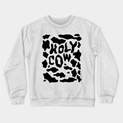 Cow Print Sweatshirts - Holy Cow Print Sweatshirt TP0212