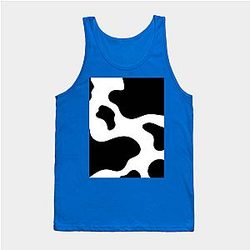 Cow Print Tank Tops - Cow Print Pattern Skin Moo Moo Cool Animal Lover Gifts Tank Top TP0212