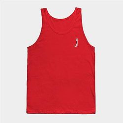Cow Print Tank Tops - Cow Letter J Tank Top TP0212