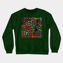 Cow Print Sweatshirts - Colored cow texture Sweatshirt TP0212