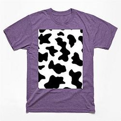 Cow Print T-Shirts - Cow Print T-Shirt TP0212