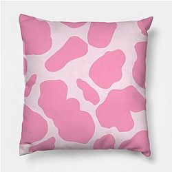 Cow Print Pillows - Strawberry Cow Spots Pillow TP0212
