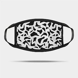 Cow Print Face Masks - Cow print Mask TP0212