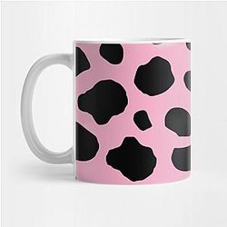 Cow Print Mugs - Cow Print, Cow Pattern, Cow Spots, Pink Cow Mug TP0212