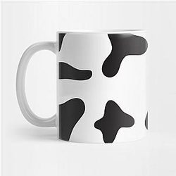 Cow Print Mugs - Cow Print pattern design Mug TP0212
