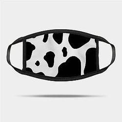 Cow Print Face Masks - Cow print Mask TP0212
