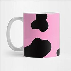 Cow Print Mugs - pink cow print Mug TP0212