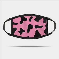 Cow Print Face Masks - Cow Print pattern design Mask TP0212