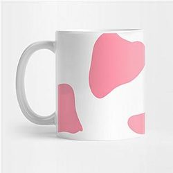 Cow Print Mugs - Strawberry cow Mug TP0212