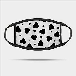 Cow Print Face Masks - Cow Spots Mask TP0212