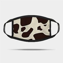 Cow Print Face Masks - One of the Herd Cow Print Mask TP0212