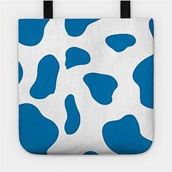 Cow Print Bags - Blue print Tote TP0212