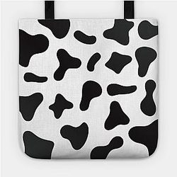 Cow Print Bags - Cow Print pattern design Tote TP0212