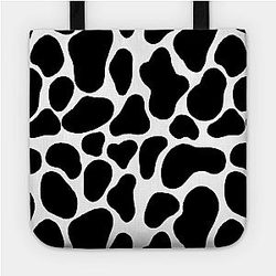Cow Print Bags - Cow print design print Tote TP0212