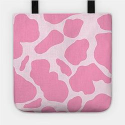 Cow Print Bags - Strawberry Cow Spots Tote TP0212