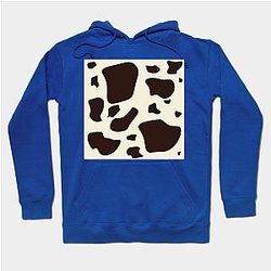 Cow Print Hoodies - One of the Herd Cow Print Hoodie TP0212