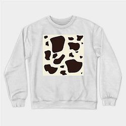 Cow Print Sweatshirts - One of the Herd Cow Print Sweatshirt TP0212