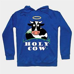 Cow Print Hoodies - Holy Cow Hoodie TP0212