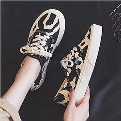 Cow Print Shoes - Cow Print Shoes - Cow Pattern New Low Top Canvas Shoes Women Sneakers