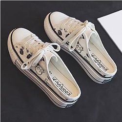 Cow Print Shoes - Cow Print Shoes - Cute Cow Pattern Canvas Shoes Streetwear Girl Sneakers