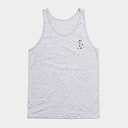 Cow Print Tank Tops - cow letters E Tank Top TP0212