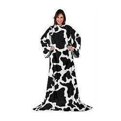 Cow Print Blanket - Cow Print Sleeve Blanket Official Merch CL1211