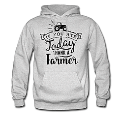 Cow Print Hoodies - Thank A Farmer Hoodie Official Merch CL1211