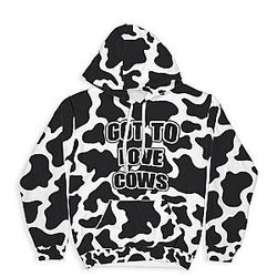 Cow Print Hoodies - Got To Love Cows All Over Print Hoodie Official Merch CL1211