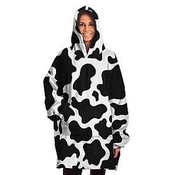 Cow Print Hoodies - Cozy Comfy Cow Print Snug Rug Hoodie Official Merch CL1211