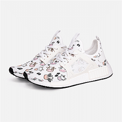 Cow Print Shoes - Cute Cow Cartoon Lightweight Sneakers Official Merch CL1211