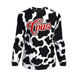 Cow Print Sweatshirts - Cows Sweatshirt Official Merch CL1211
