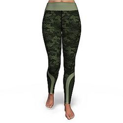Cow Print Leggings - Hexagon Camo Leggings Official Merch CL1211