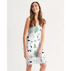 Uncategorized - Cute Cow Women's Midi Bodycon Dress Official Merch CL1211