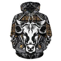 Cow Print Hoodies - Cow Head Hoodie Official Merch CL1211