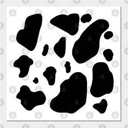 Cow Print Posters - Cow print Poster TP0212