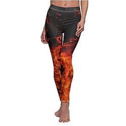 Cow Print Leggings - Burning Leggings Official Merch CL1211