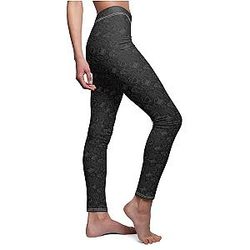 Cow Print Leggings - BBQ Leggings Official Merch CL1211