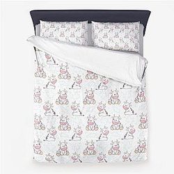 Cow Print Bedding Sets- Cute Cow Microfiber Duvet Cover Official Merch CL1211
