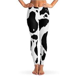 Cow Print Leggings - Comfy Cowprint Leggings Official Merch CL1211