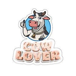 Uncategorized - Cow Lover Stickers Official Merch CL1211