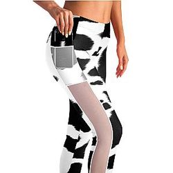 Cow Print Leggings - Cow Print Leggings with pockets Official Merch CL1211