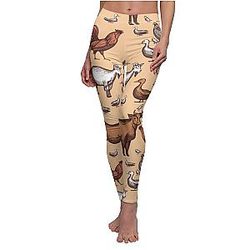 Cow Print Leggings - Must-Have Farm Animals Leggings Official Merch CL1211