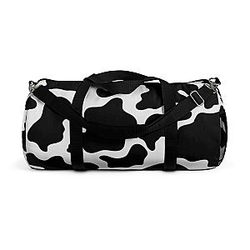 Cow Print Bags - Cow Print Duffel Bag Official Merch CL1211