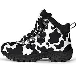 Cow Print Shoes - Cow Print Alpine Boots Official Merch CL1211