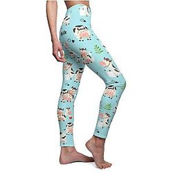 Cow Print Leggings - Ultimate Comfort Dairy Lover Leggings Official Merch CL1211